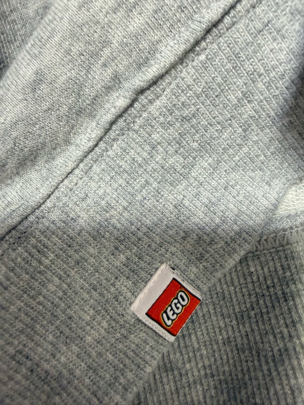 LEGO minifigure colorful print Gray crewneck unisex Sweatshirt kids XXL - Picture 8 of 8